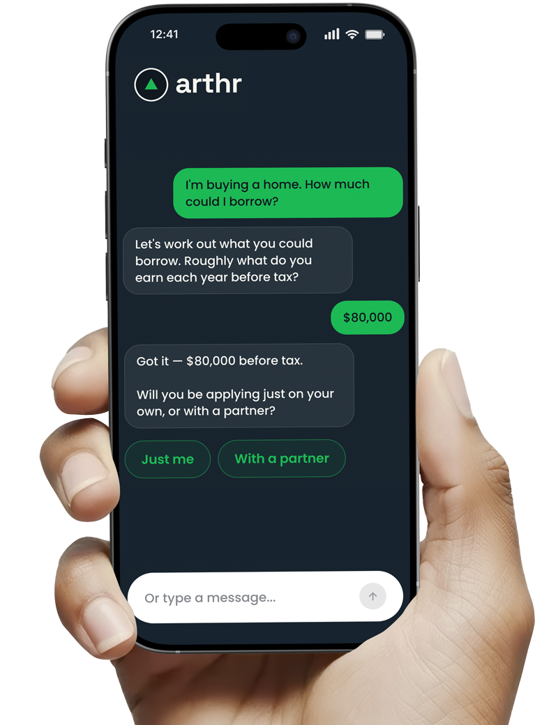 Arthr AI borrowing assistant